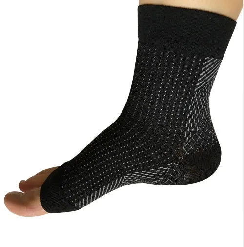 Compression foot sleeve for men women anti fatigue ankle support breathable nylon moisture wicking