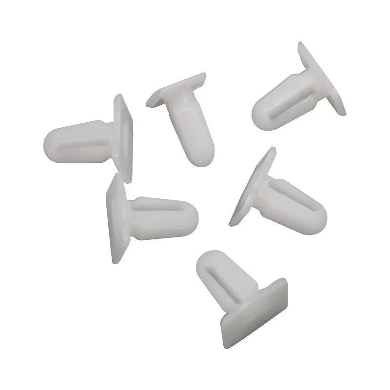 60 D318 colour PA66 plastic automobile trim nails and buckles for vehicle interior panel attachment