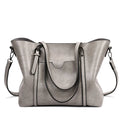 Retro European style messenger bag for women with A4 document capacity