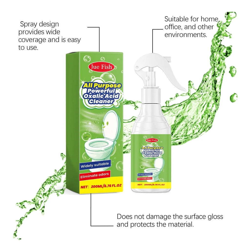 200ml kitchen grease cleaning spray bottle with measurement showing 5.5cm diameter