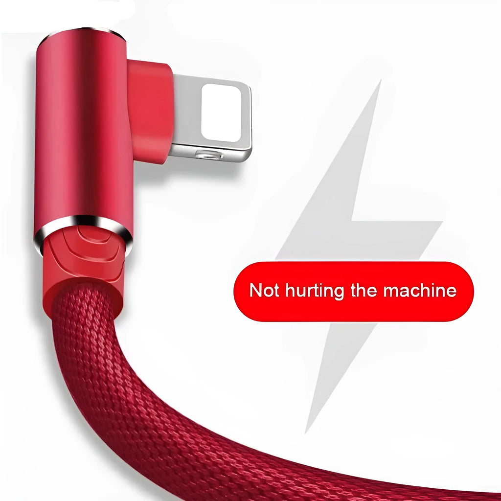 Compatible with Apple iPhone fast charge data cable with Type-C Micro USB 8PIN interfaces in three lengths