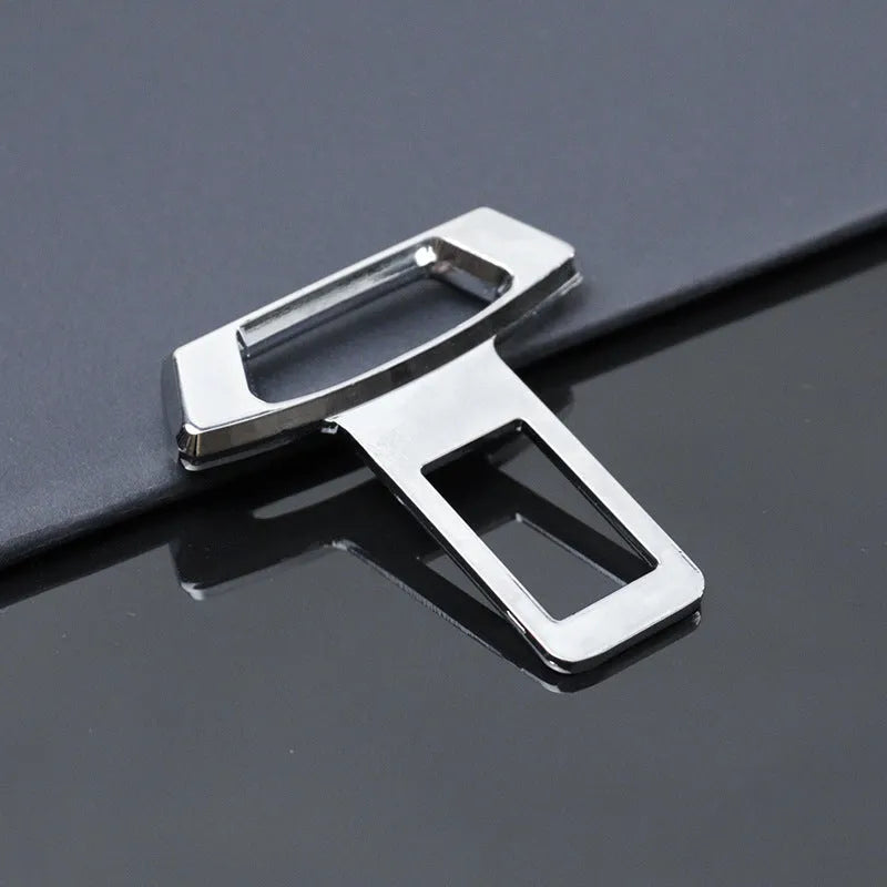 Metal car interior door pin silencer insert shown in matte black, gold, and silver colour options