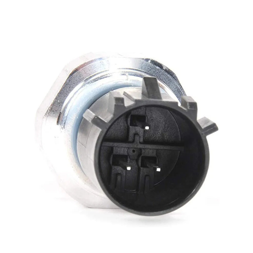 Silver automobile fuel pressure sensor for engine fuel system monitoring