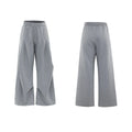 Men's dark gray cotton sports suit with metal embellished padded shoulders and V-neck short sleeve jacket with matching shorts
