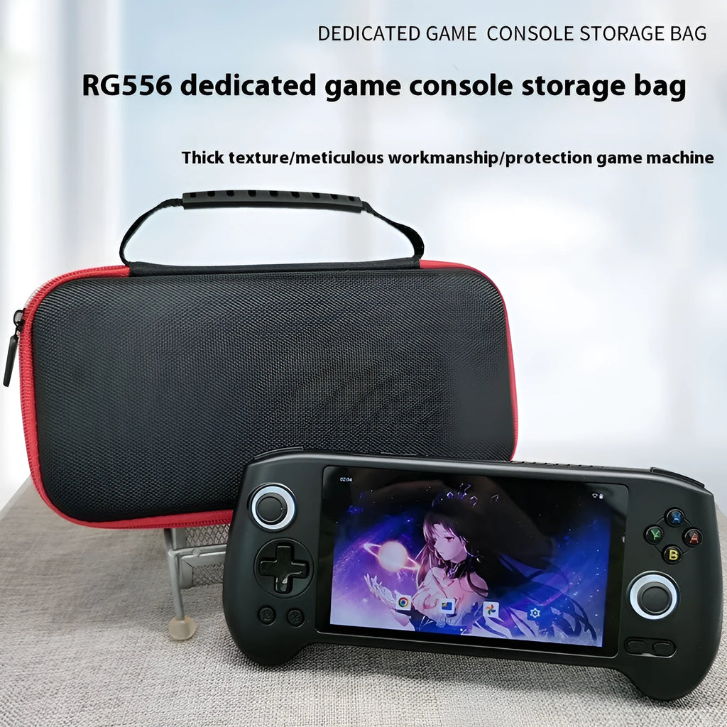 Black 1680D portable storage bag for RG556 digital installation machine with dimensions 255x130x50mm