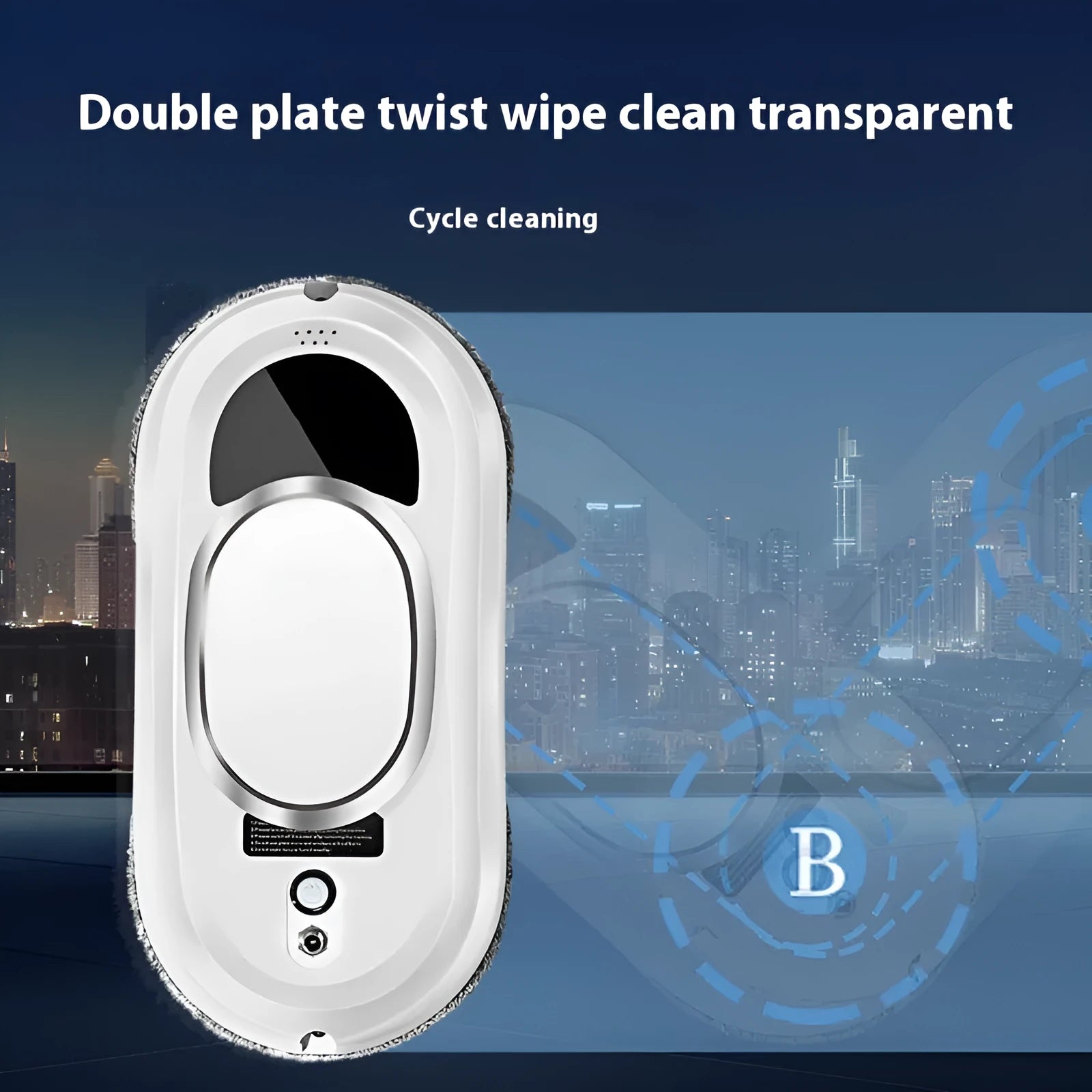 White W11 automatic high-altitude window cleaning machine with remote control and accessories