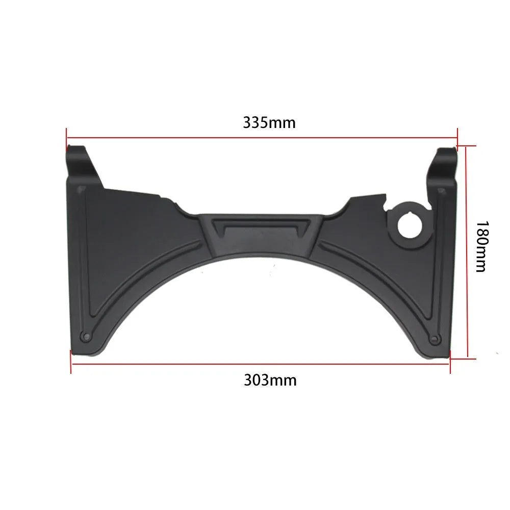 Black ABS plastic motorcycle cockpit fairing for BMW R1250GS and R1200GS LC models