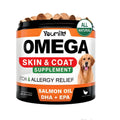 A single bottle of 120-count fish oil softgel capsules, a dietary supplement for omega-3.