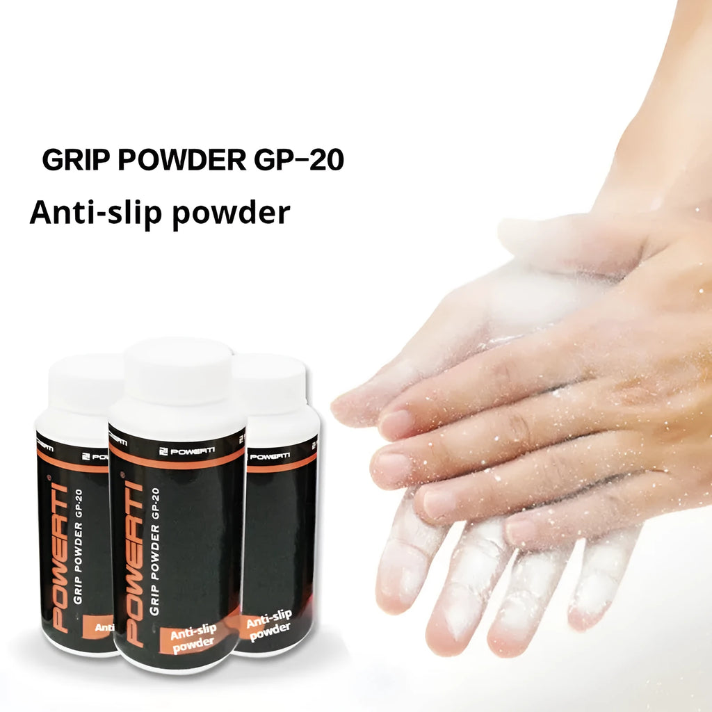 White magnesium carbonate sports anti-slip powder container for badminton tennis weightlifting grip enhancement