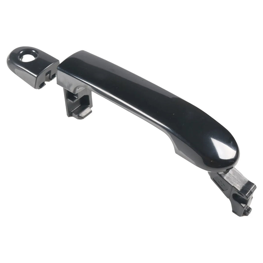 Black ABS plastic left front car door handle part number 82641-EL12A for vehicle door replacement