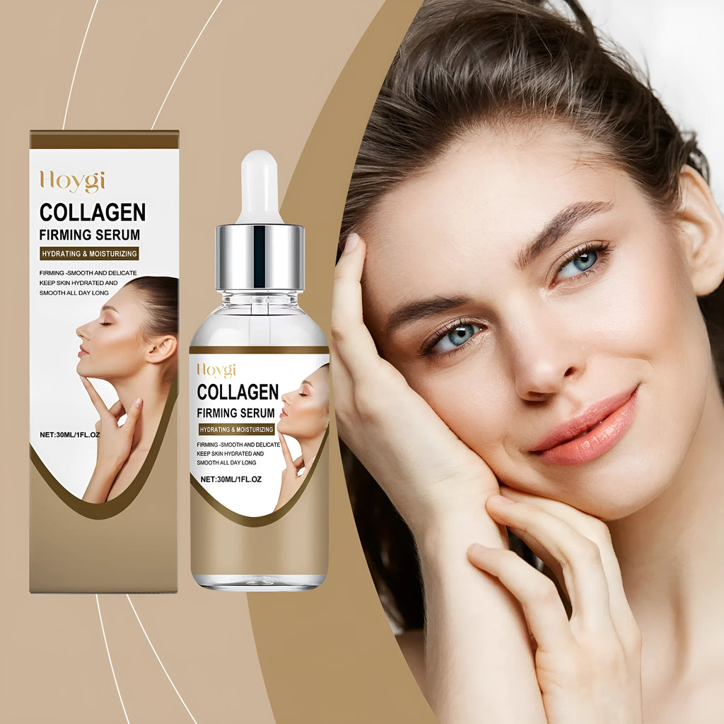 30ml collagen firming care solution serum in compact 2.8cm square packaging