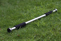 Steel adjustable pull-up bar extended to 100cm width for home fitness installation