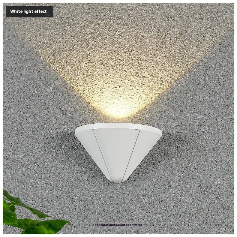 Black bird's nest design waterproof LED courtyard lamp with aluminium alloy construction