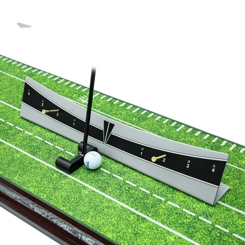 Adjustable golf putter balance simulator with PVC construction for putting practice