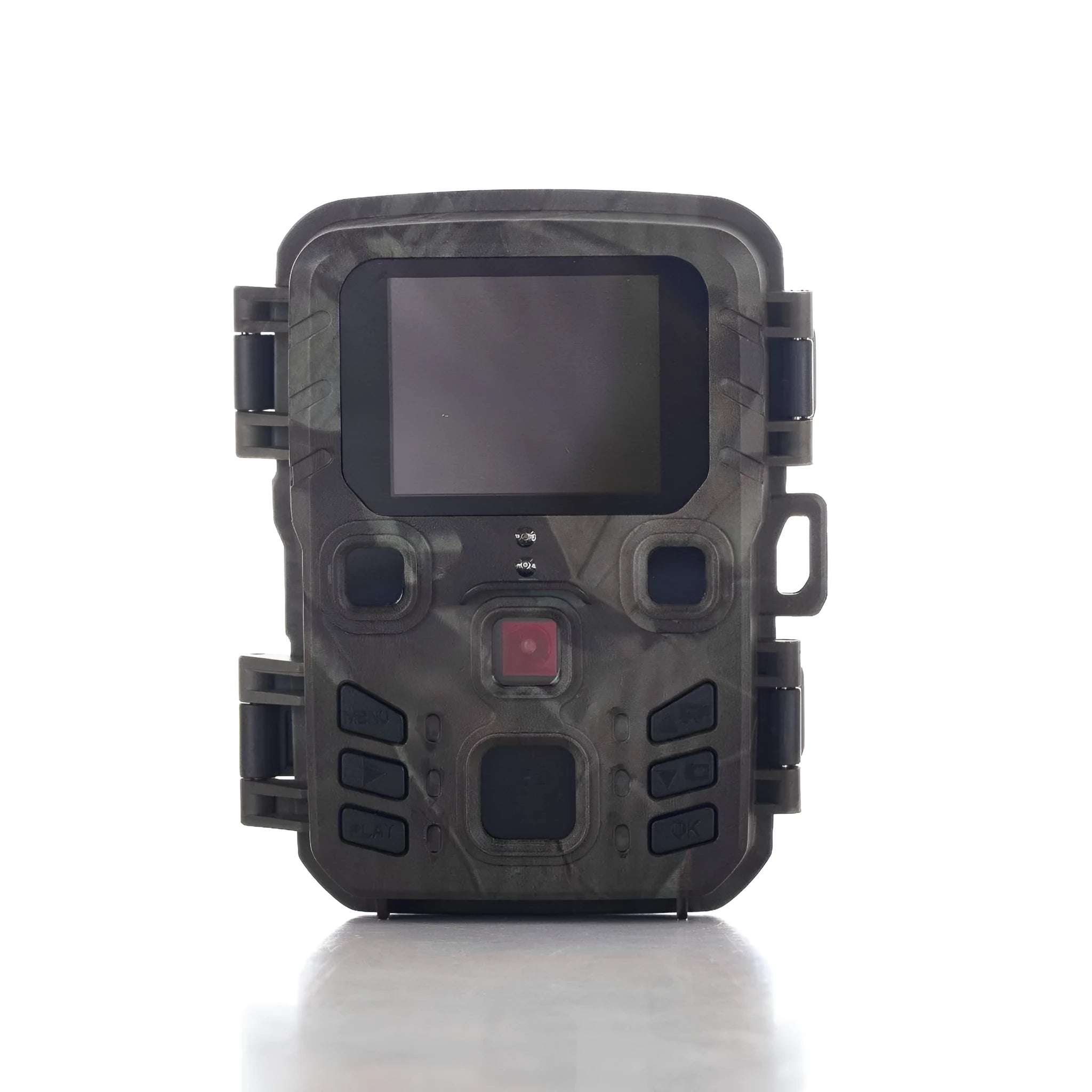 Black infrared night vision monitoring device with 12-megapixel sensor and TF card slot