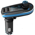 Vehicle Bluetooth MP3 player with LCD screen and 3.5mm audio interface for car audio streaming
