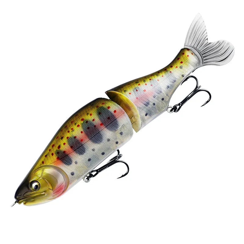 185mm plastic fishing bait for bass fishing available in multiple colours