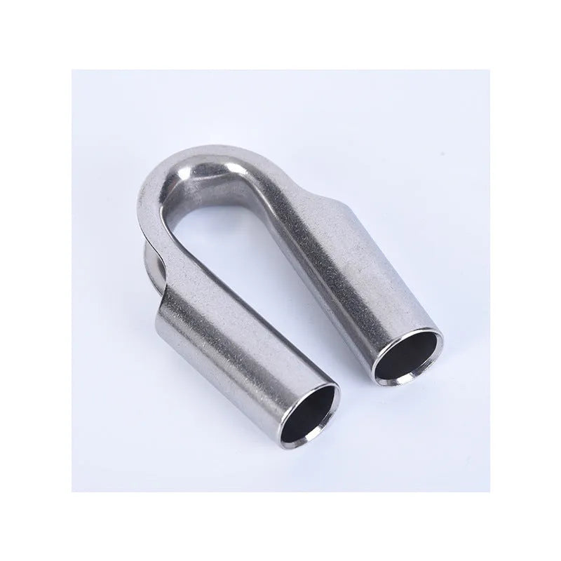 Stainless steel tubular chicken heart round sleeve ring industrial fastener component