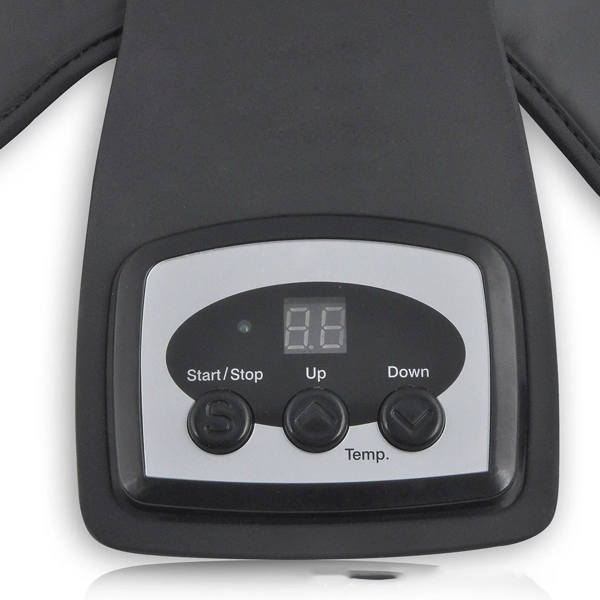 Knee and joint massager with infrared heat therapy, adjustable temperature control 45-65℃, includes knee and shoulder pads