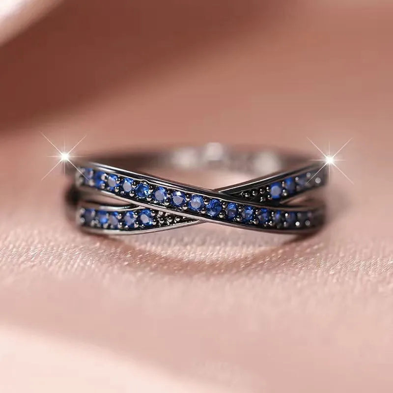 Square white opal ring in ancient silver electroplated finish geometric design available in multiple colours and sizes
