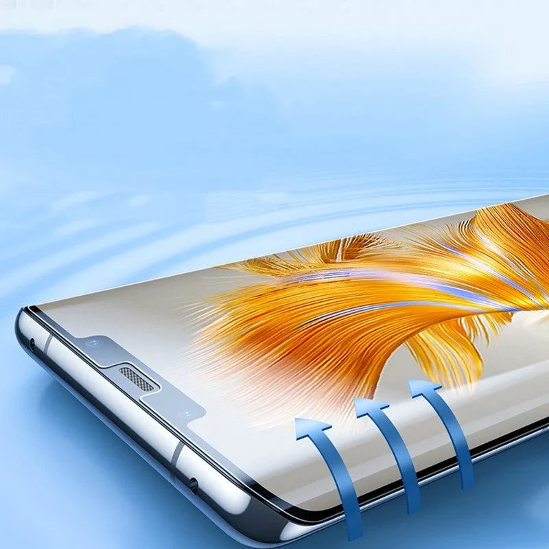 TPU soft screen protector film and application tools for Huawei Mate60 and Mate60Pro phones