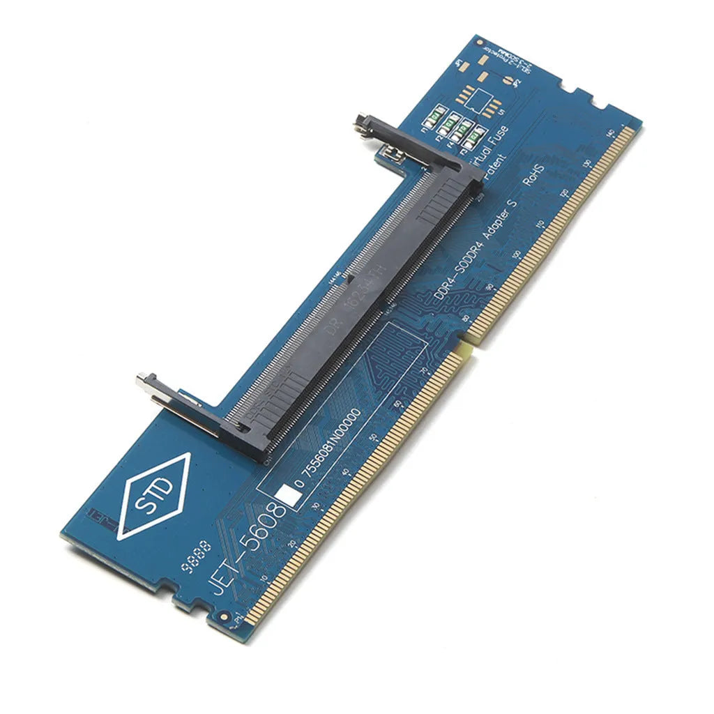 DDR4 laptop to desktop memory adapter card in electrostatic bag