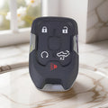 Black ABS plastic 5-key smart key remote control shell for Chevrolet Silverado Sierra 2019-2022