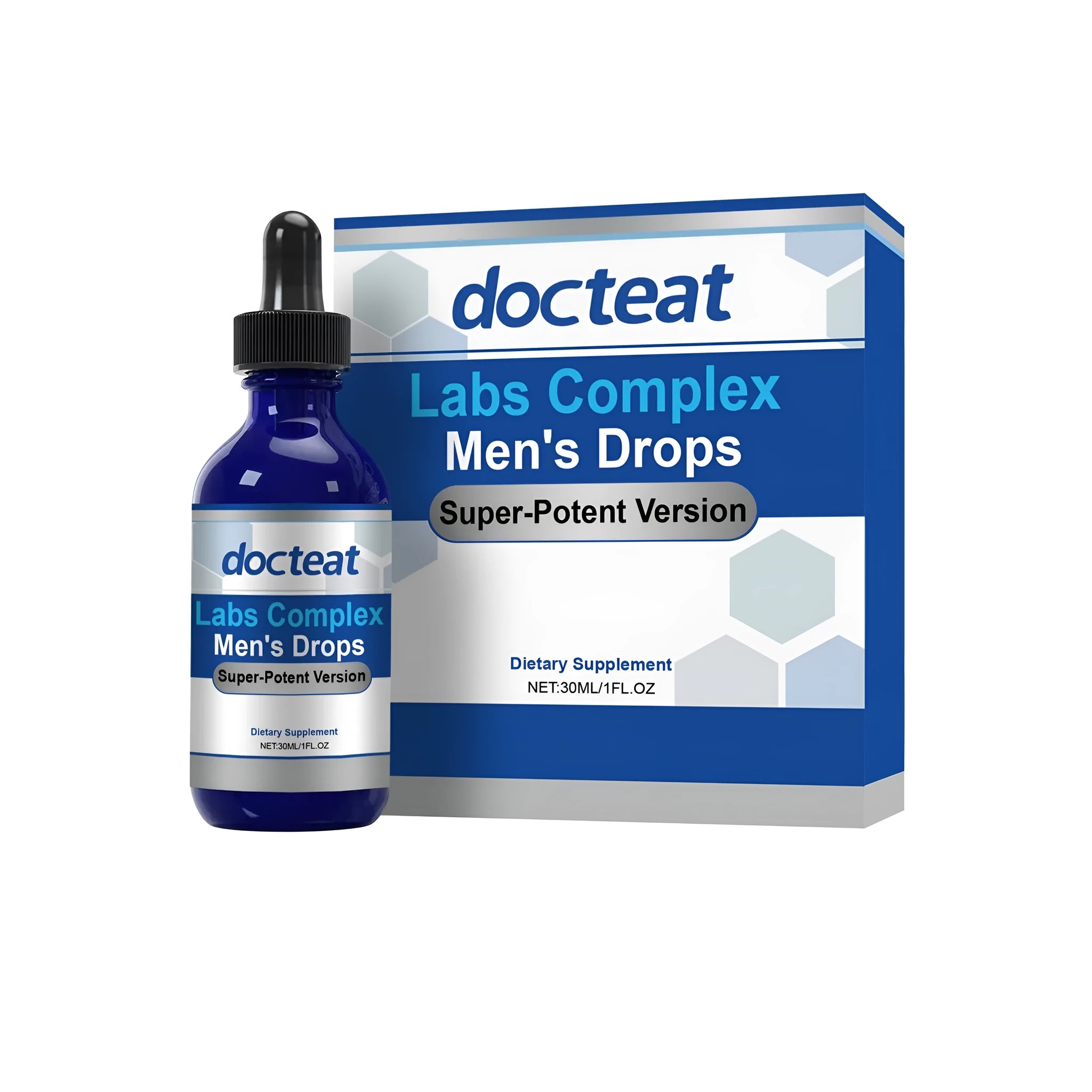 30ml bottle of Labs Complex Men's Herbal Drops with traditional Chinese medicine extracts