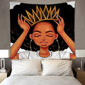 Furniture print tapestry in 100% polyester, showing printed design, available in three sizes 150x100CM 150x130CM 150x230CM