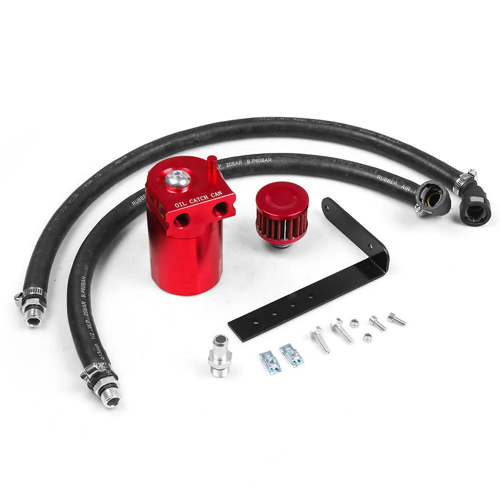 Aluminum alloy oil separator for Ford Expedition in black, red, blue, or silver colour options