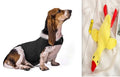 Anxiety jacket vest for dogs and cats in dark grey, summer calming pet clothes with adjustable fit