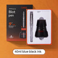 Student automatic suction pen set with 0.5mm and 0.38mm tip options and 40ml ink feeder