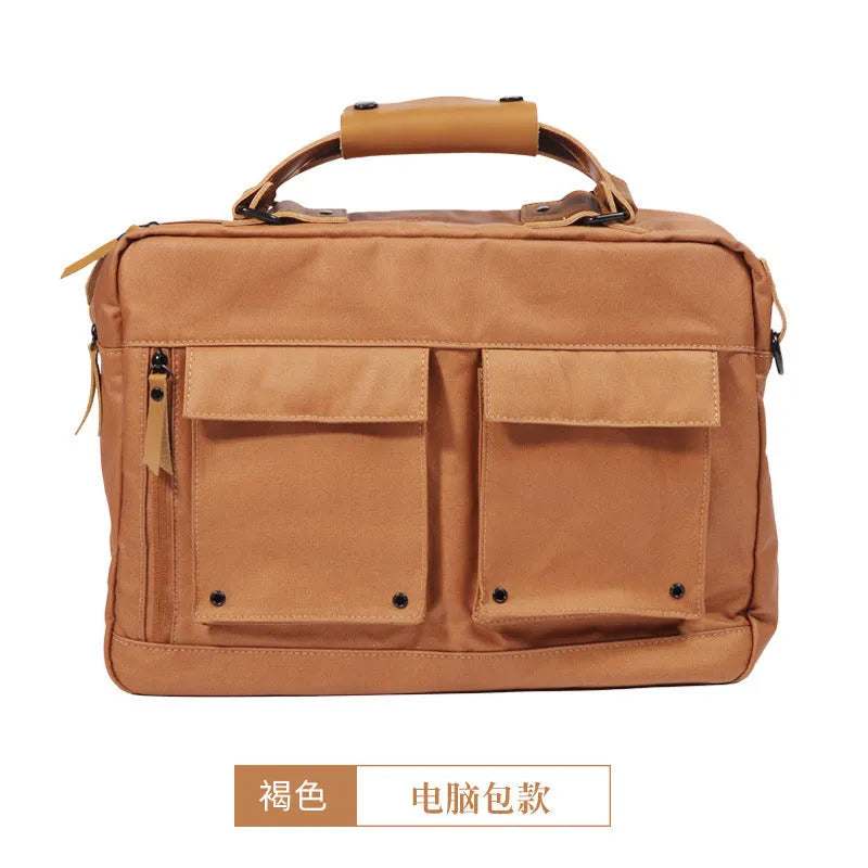 Dpark black single shoulder laptop bag for 14-15 inch Apple Lenovo devices