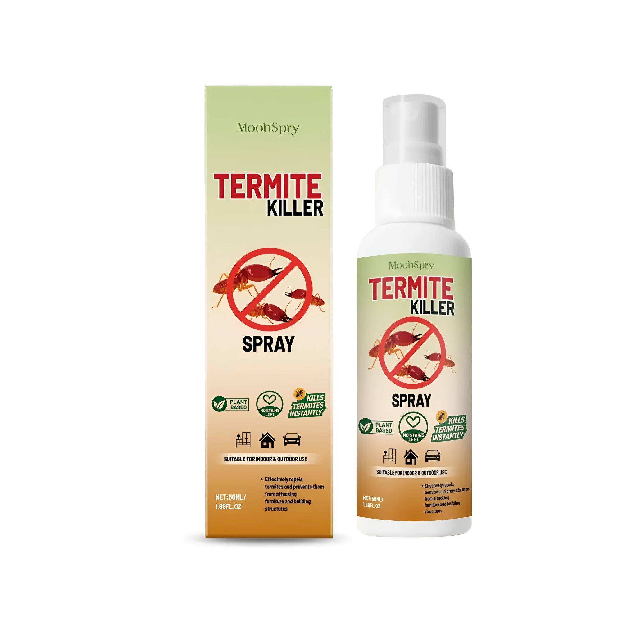 50ml termite ant killer spray bottle for indoor pest control