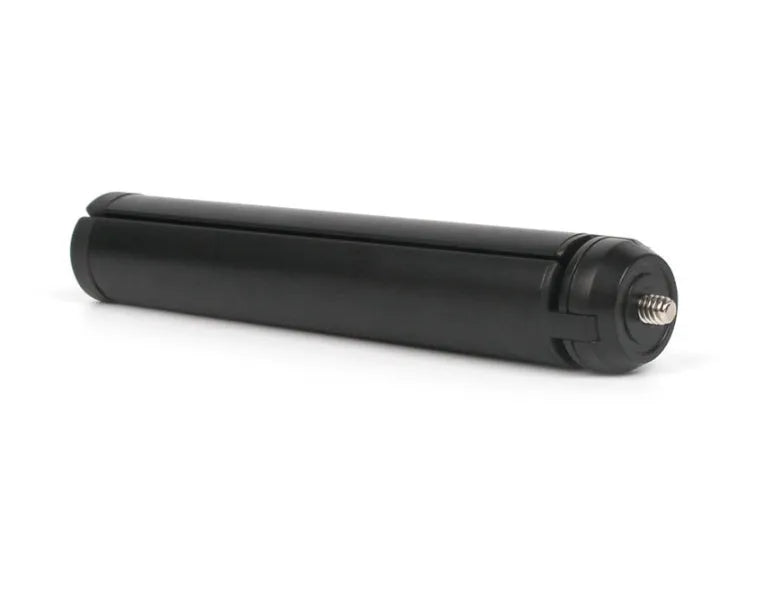 Black aluminum alloy PTZ mobile phone tripod stabilizer compatible with Apple iPhone for handheld photography