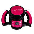 New handheld fat shock body shaping device in Rose Red colour with compact dimensions