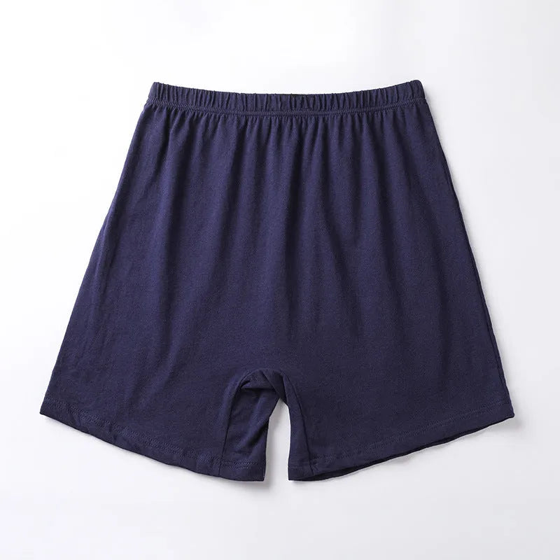 Men's solid colour modal boxers on a white background, showing the high-waist design.