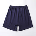 Men's solid colour modal boxers on a white background, showing the high-waist design.