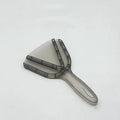 Adjustable telescopic plastic bottle opener in red colour showing non-slip grip surface