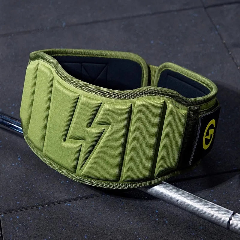 Abdominal exercising band and lumbar protection belt for weightlifting training in multiple colour options