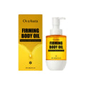 60ml bottle of tightening and wrinkle resistant body oil with glycerin and pistachio seed oil