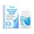 Nasal inhaler bottle with herbal formula and 1.8ml nasal aspirator for sinus cleansing