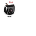 HD waterproof car rearview camera with metal shell in black, white, silver, or chrome finish