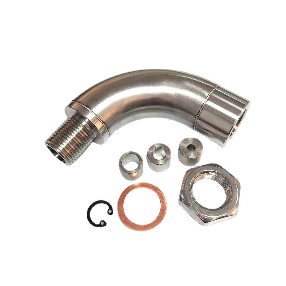 Car M18x1.5 temperature sensor adapter and flow cross-over valve fitting