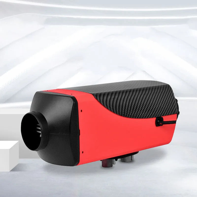 12V 24V diesel air heater kit with fuel tank, pump, pipes, and controls for vehicle installation