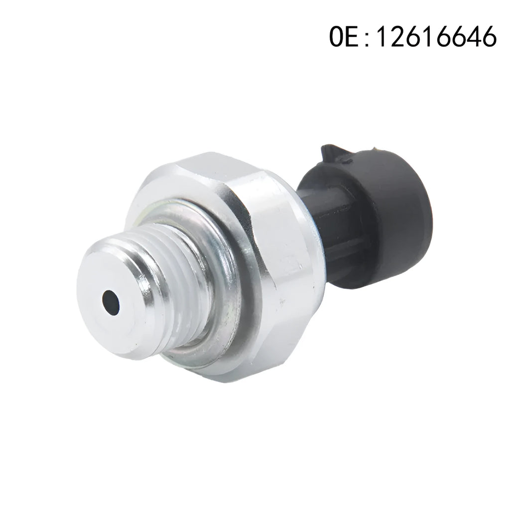 Silver metal fuel pressure sensor for automotive replacement part numbers 12616646 12677836 D1846A