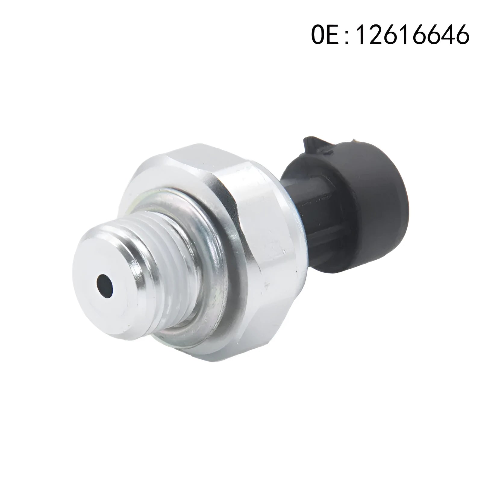 Silver metal fuel pressure sensor for automotive replacement part numbers 12616646 12677836 D1846A