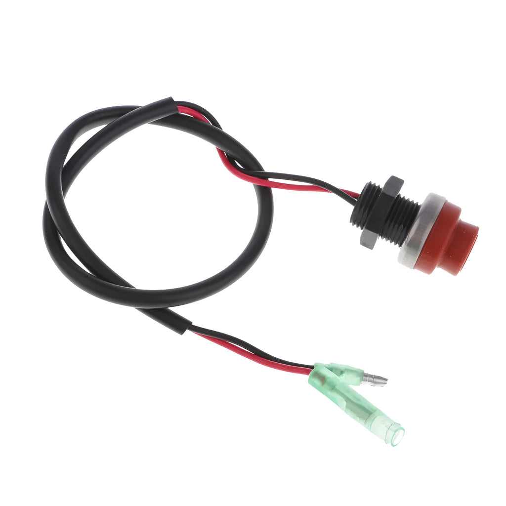 Yamaha outboard motor engine stop switch with lanyard safety mechanism