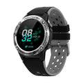 GPS smart watch with square dial and silicone strap in multiple colour options