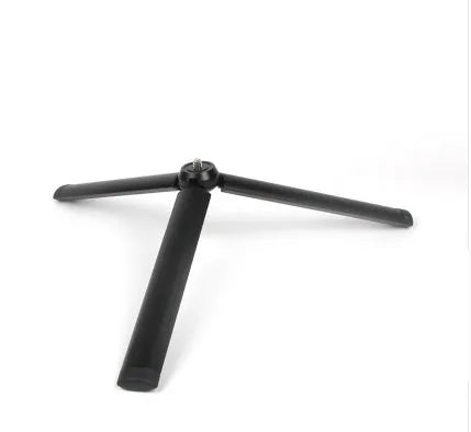 Black aluminum alloy PTZ mobile phone tripod stabilizer compatible with Apple iPhone for handheld photography